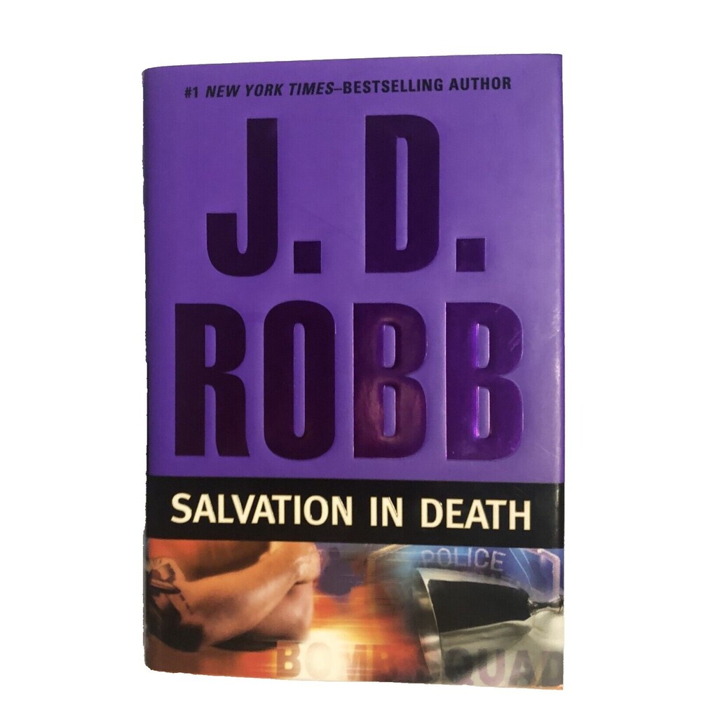 J D Robb Nora Roberts in Death Series Hardcover SALVATION IN DEATH w/ Cover USA